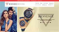 Desktop Screenshot of fr.guesswatches.com